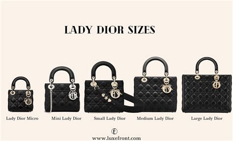 lady dior pink large|Lady Dior bag size chart.